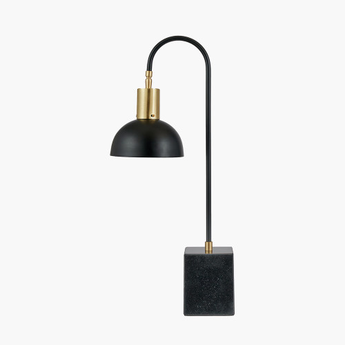 pacific lifestyle Mayfair Matt Black Domed Task Table Lamp
