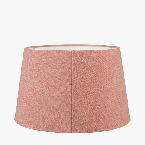 Pacific Lifestyle Milos 35cm Apricot Linen Tapered Lampshade
