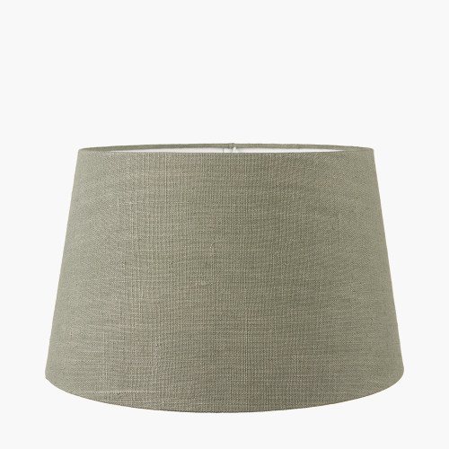 Pacific Lifestyle Milos 35cm Pistachio Green Linen Tapered Lampshade