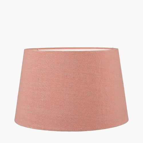 Pacific Lifestyle Milos 50cm Apricot Linen Tapered Lampshade