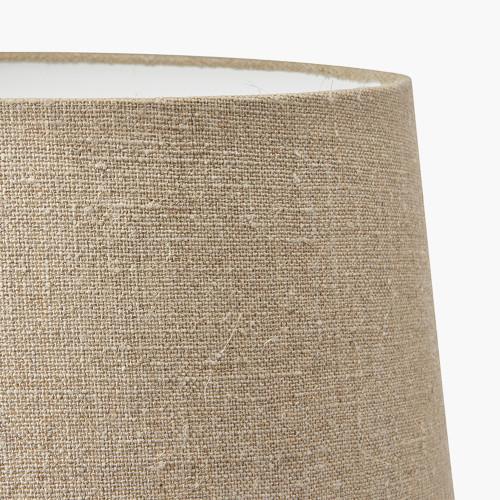 Pacific Lifestyle Milos 50cm Natural Linen Tapered Lampshade
