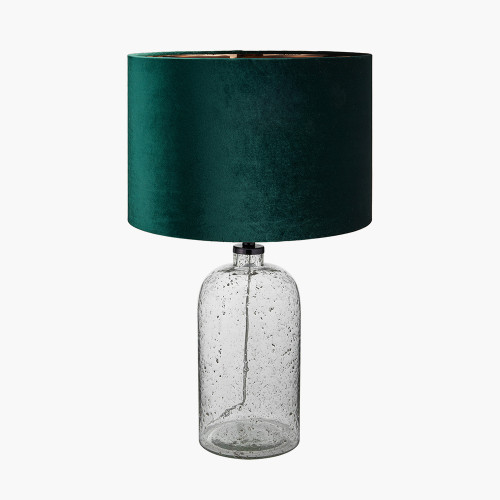 Pacific Lifestyle Ophelia Grey Bubble Glass Table Lamp Base