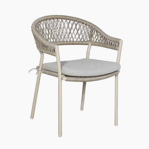 Pacific Lifestyle Osaka Latte Outdoor 6 Seater Dining Set