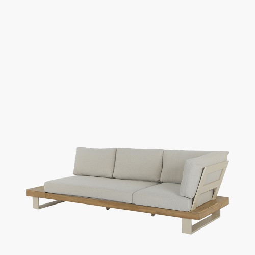 Pacific Lifestyle Osaka Latte Outdoor Corner Seating Set