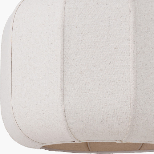 Pacific Lifestyle Oscar Natural Linen Structured Pendant
