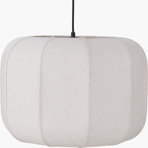 Pacific Lifestyle Oscar Natural Linen Structured Pendant