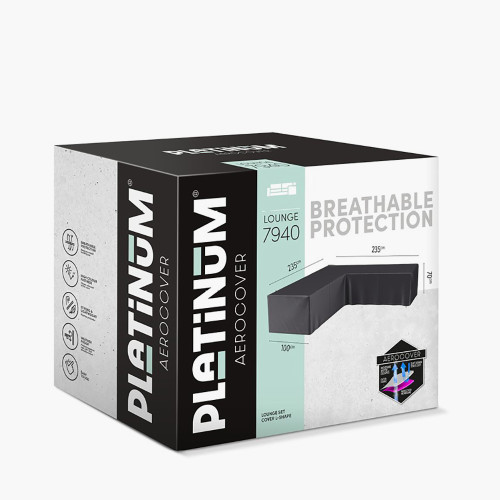 pacific lifestyle Outdoor Seating Set Aerocover L-Shape 235 x 235 x 100 x 70