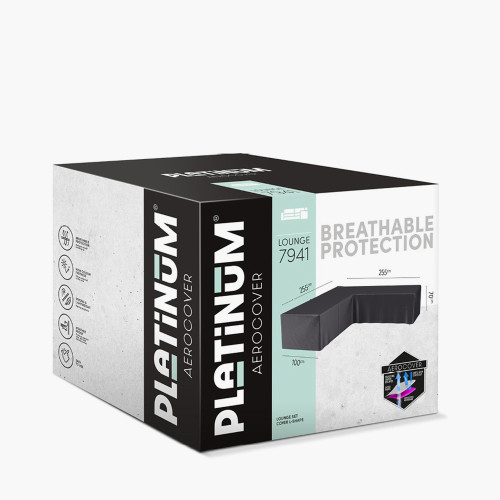 pacific lifestyle Outdoor Seating Set Aerocover L-Shape 255 x 255 x 100 x 70