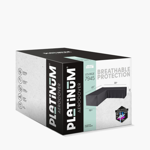 pacific lifestyle Outdoor Seating Set Aerocover L-Shape 325 x 325 x 100 x 70