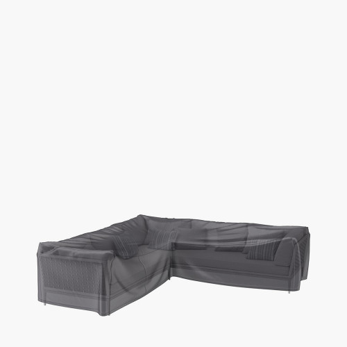 Pacific Lifestyle Outdoor Seating Set Aerocover Left Hand L-Shape 330 X 255 X 100 X 70