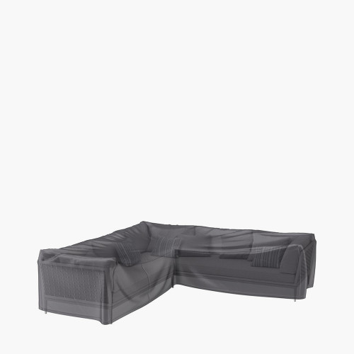 Pacific Lifestyle Outdoor Seating Set Aerocover Left Hand L-Shape 355 X 275 X 100 X 70
