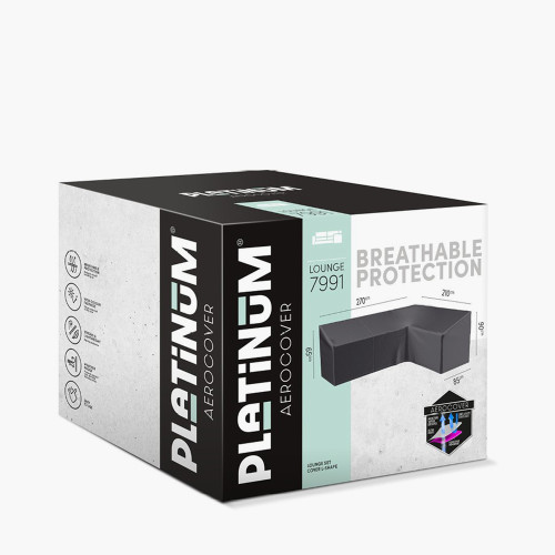 pacific lifestyle Outdoor Seating Set Aerocover Long Left Cover 270x210x85x65x90cm