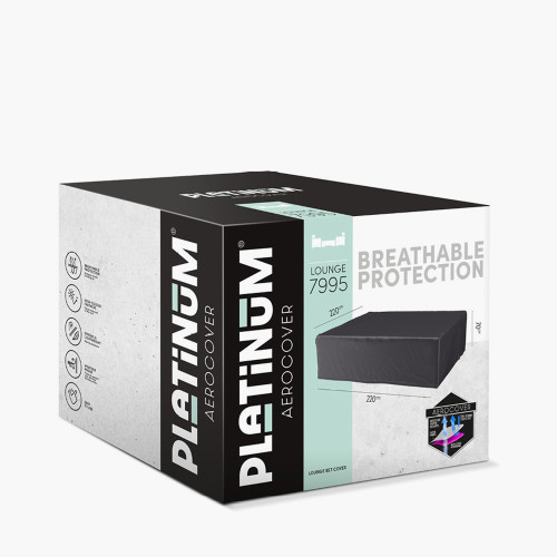 pacific lifestyle Outdoor Seating Set Aerocover Square 220 x 70cm high