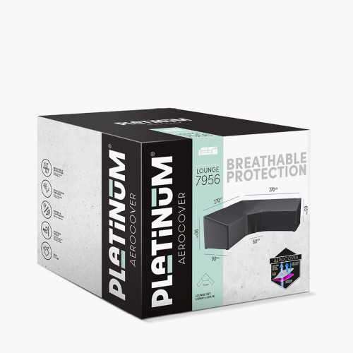 pacific lifestyle Outdoor Seating Set Aerocover Trapeeze 270x270x90x65x90cm