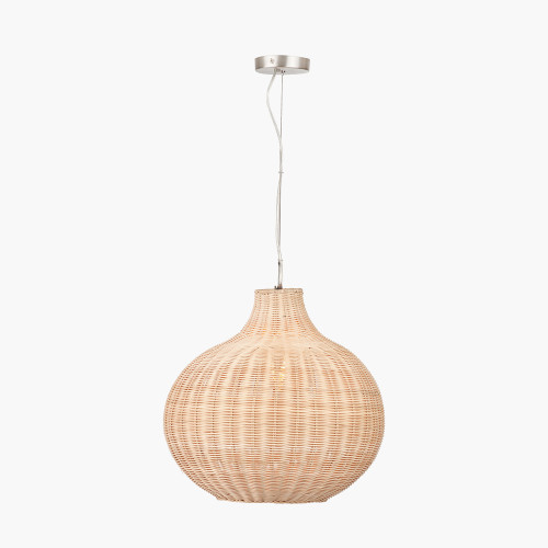 Pacific Lifestyle Allona Natural Rattan Pendant