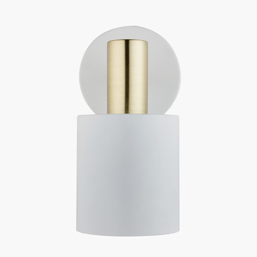 pacific lifestyle Biba White and Gold Wall Light