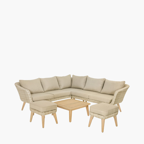 pacific lifestyle Cabon Outdoor Corner Seating Set