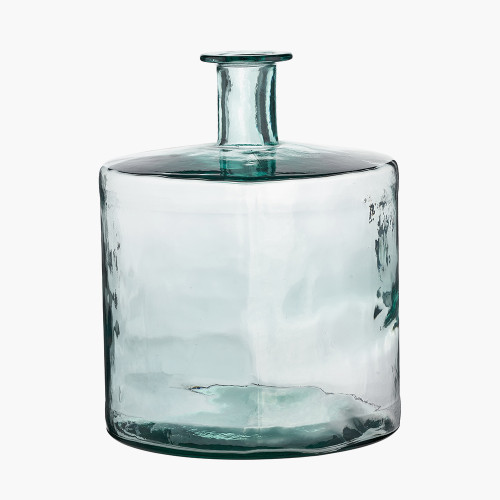 Pacific Lifestyle Clear Recycled Glass Bottle Vase