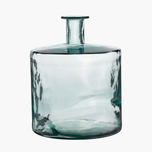 Pacific Lifestyle Clear Recycled Glass Bottle Vase