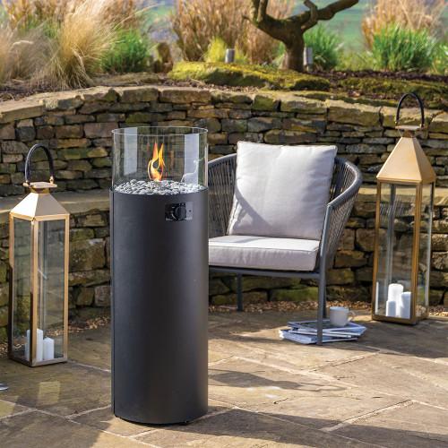 Pacific Lifestyle Cosiscoop Pillar Black Lantern