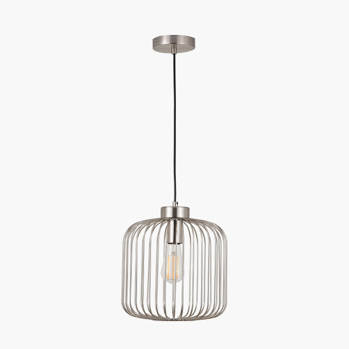 Pacific Lifestyle Dania Silver Metal Wire Pendant