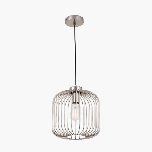 Pacific Lifestyle Dania Silver Metal Wire Pendant