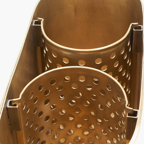 Pacific Lifestyle Gold 2 Bottle Wine Holder