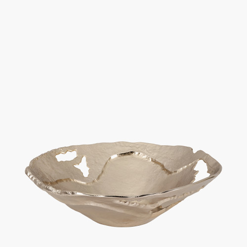 Pacific Lifestyle Gold Cast Metal Decorative Bowl