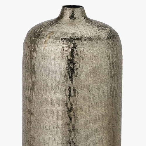 Pacific Lifestyle Gold Metal Hammered Vase Tall