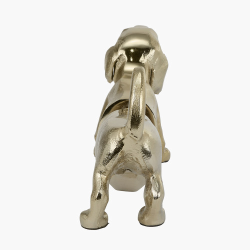 Pacific Lifestyle Gold Metal Sausage Dog Book Ends