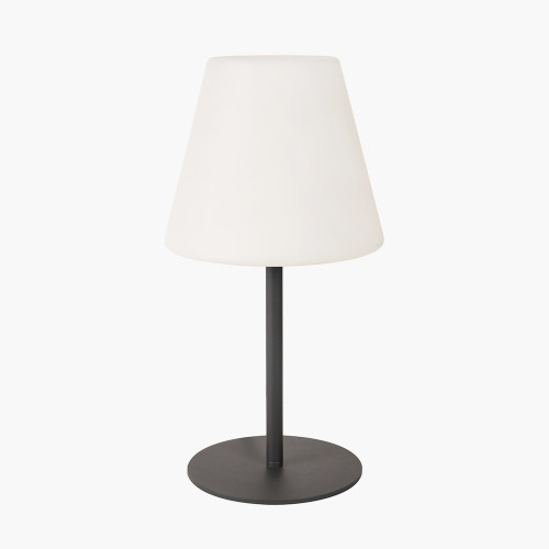 pacific lifestyle Grey Outdoor Table Lamp