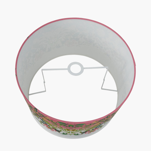 Pacific Lifestyle Ikebana 45cm Drum Shade Fuchsia