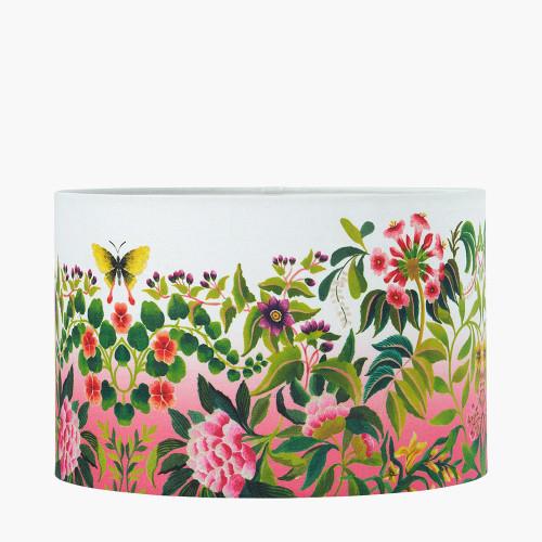 pacific lifestyle Ikebana 45cm Drum Shade Fuchsia