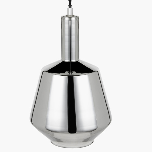 Pacific Lifestyle Jake Shiny Smoked Glass Pendant