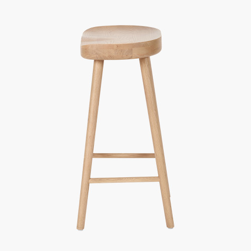 Pacific Lifestyle Laselle Ash Wood Bar Stool