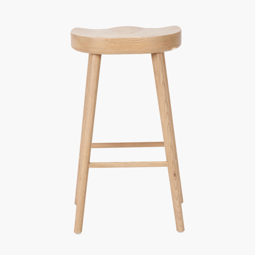 Pacific Lifestyle Laselle Ash Wood Bar Stool
