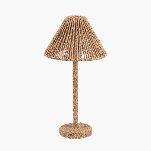 Pacific Lifestyle Leif Jute Rope Table Lamp