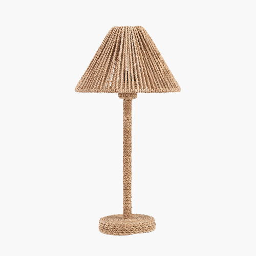 pacific lifestyle Leif Jute Rope Table Lamp