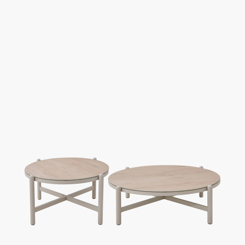 pacific lifestyle Martic Outdoor Set of 2 Tables