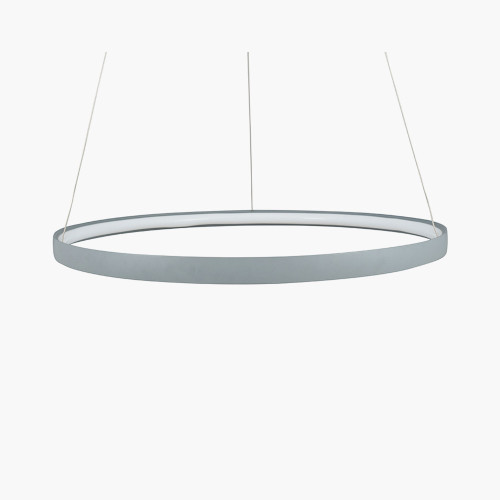 pacific lifestyle Orion Grey LED Round Pendant
