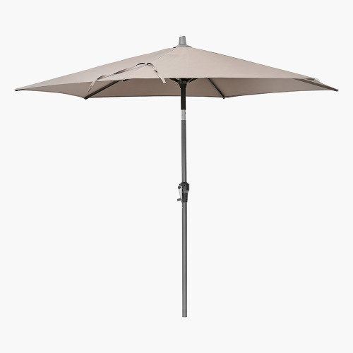 pacific lifestyle Riva 2.5m Round Taupe Parasol