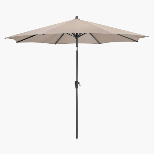 pacific lifestyle Riva 3m Round Taupe Parasol