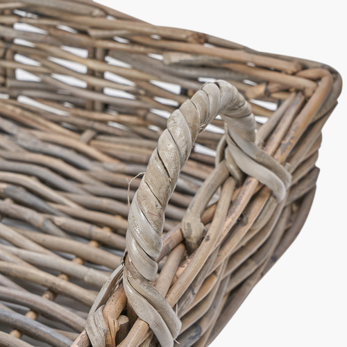 Pacific Lifestyle S/2 Grey Kubu Basket Trays