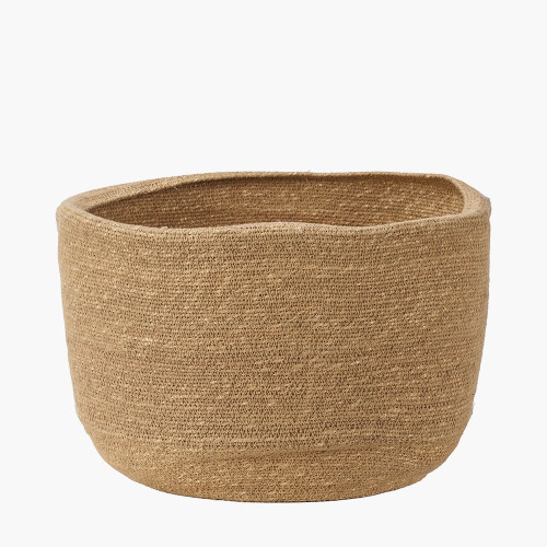 pacific lifestyle Seagrass Natural Round Basket