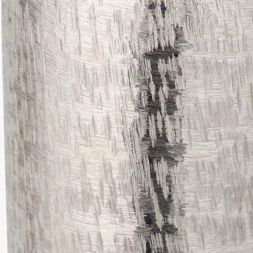 Pacific Lifestyle Silver Metal Hammered Vase Tall