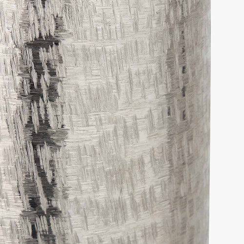 Pacific Lifestyle Silver Metal Hammered Vase Tall