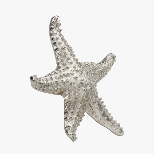 Pacific Lifestyle Silver Metal Starfish Ornament