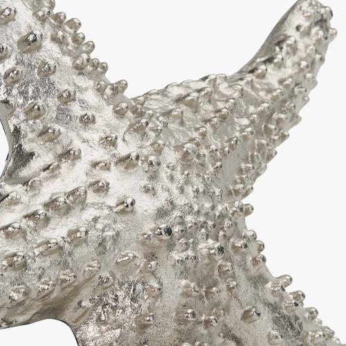 Pacific Lifestyle Silver Metal Starfish Ornament