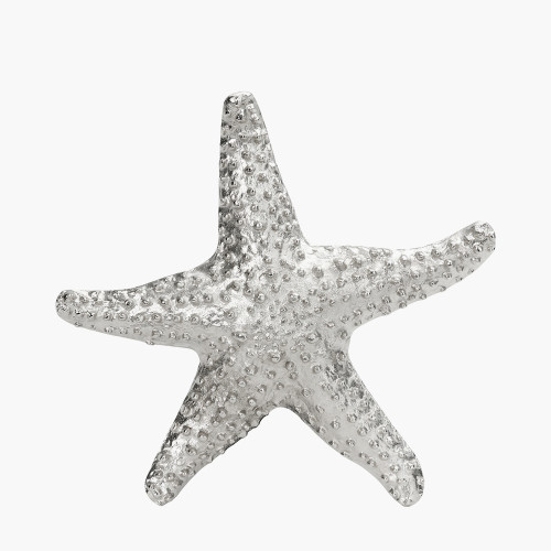 pacific lifestyle Silver Metal Starfish Ornament
