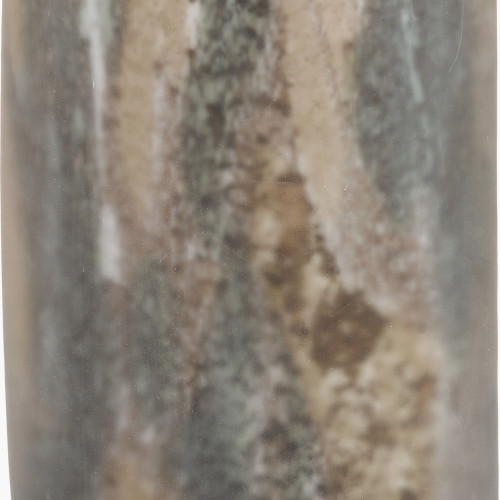 Pacific Lifestyle Palmino Brown Tall Organic Glass Bottle Table Lamp